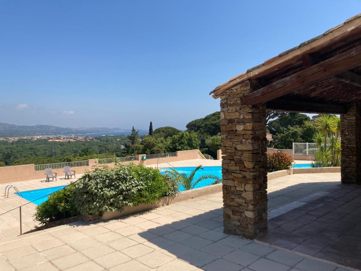 Appartement Vue Mer Golfe De Saint-Tropez 코골렝 외부 사진