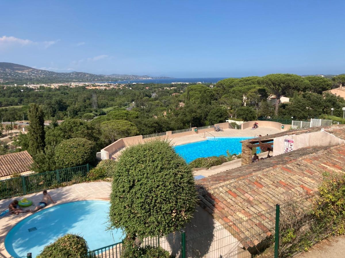 Appartement Vue Mer Golfe De Saint-Tropez 코골렝 외부 사진